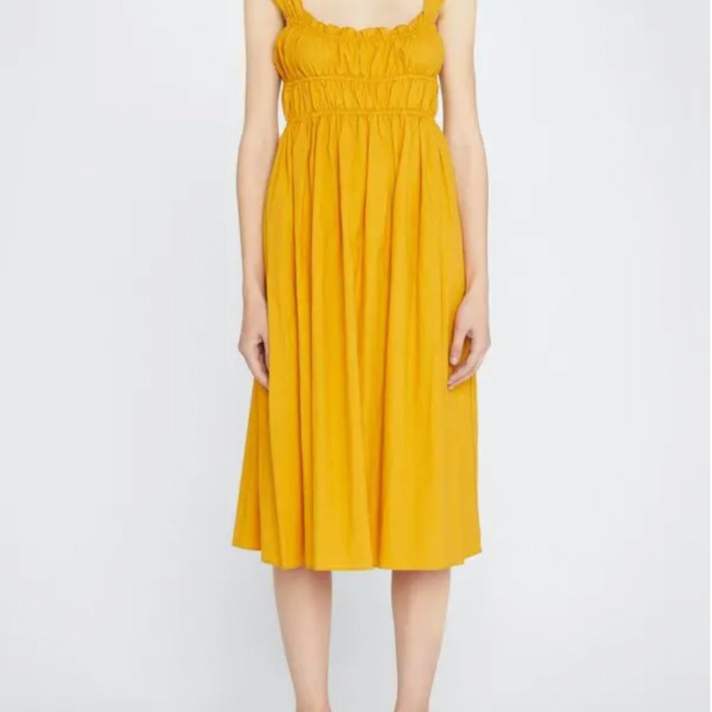 Cotton Poplin Clara Dress Amber Ciao Lucia